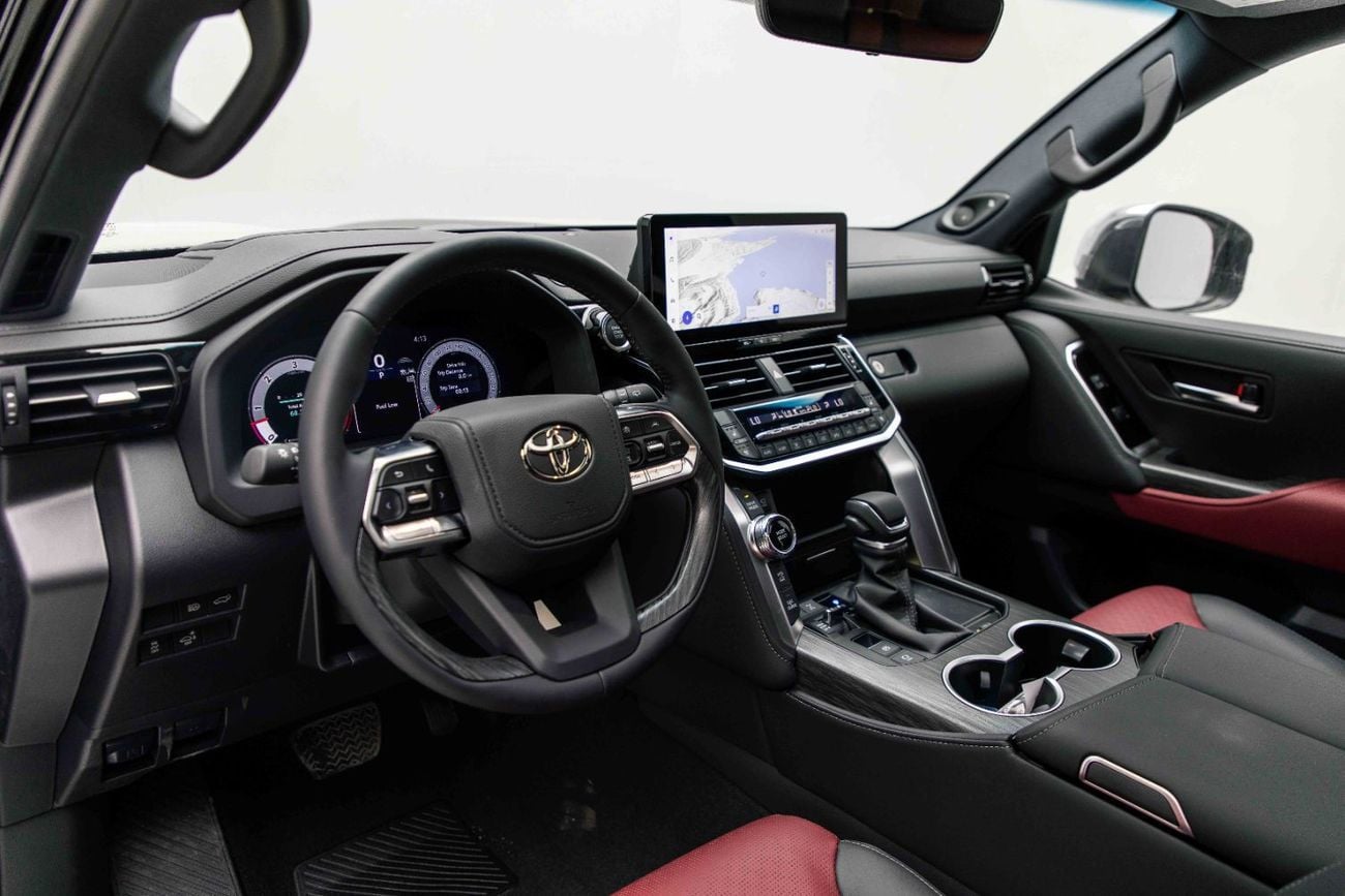 Toyota Land Cruiser VXR 3.3L - Attitude Black Inside Black & Dark Red | Export Only