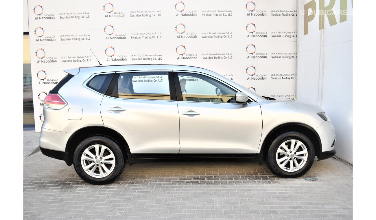 Nissan X Trail 2.5L S 4WD 5 SEATER SUV 2016 GCC SPECS DEALER WARRANTY