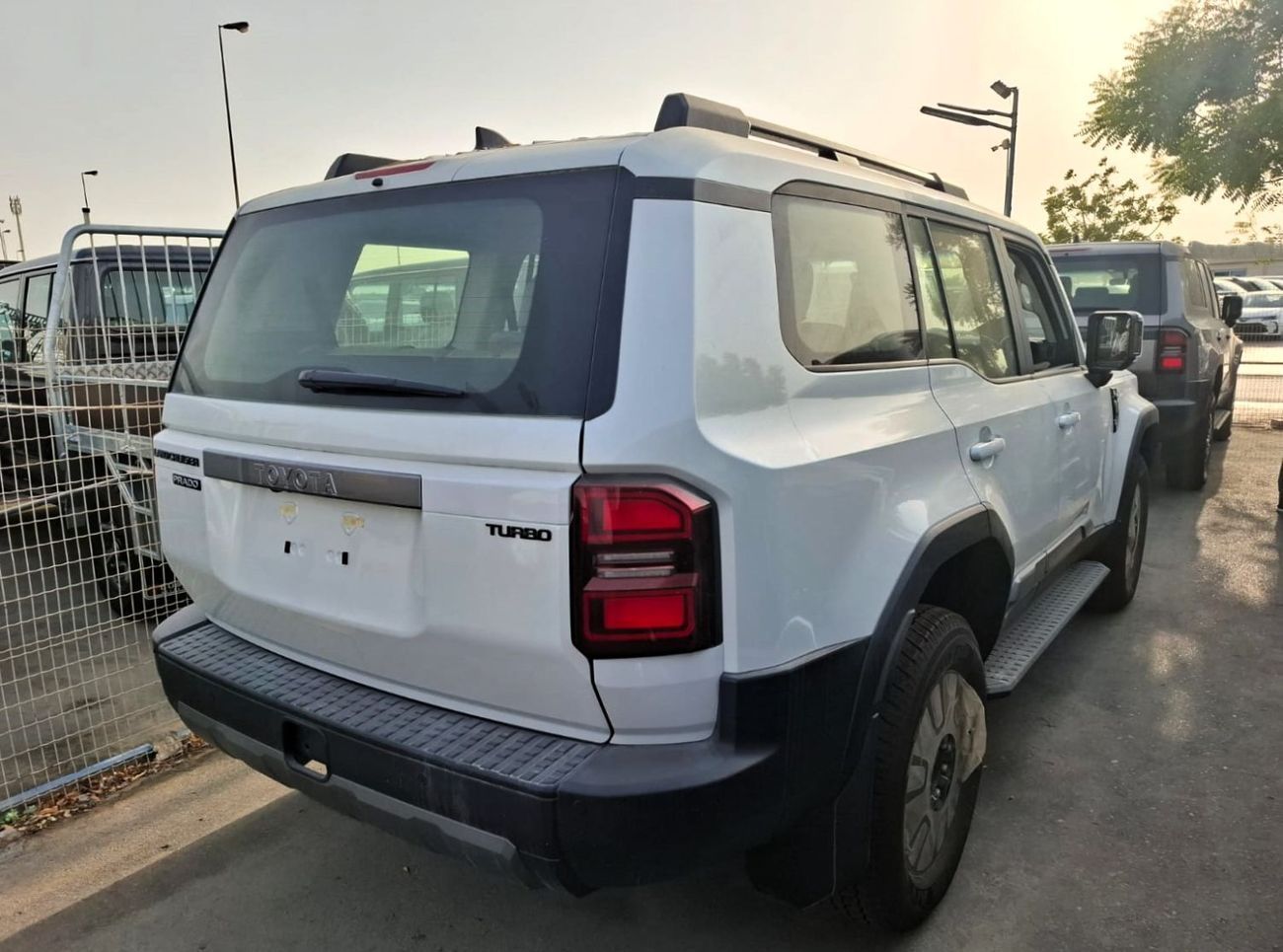 Toyota Prado Toyota Prado 2.4L 2024 GCC White Petrol All Rounder