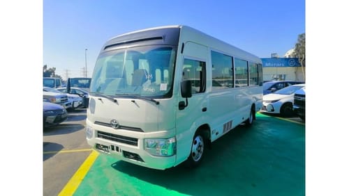 Toyota Coaster NEW 2024 TOYOTA COASTER BUS 22 seats with fridge DIESEL
