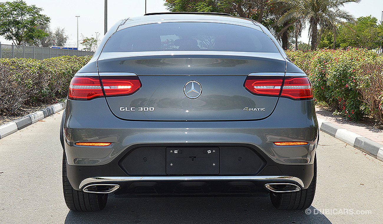 Mercedes-Benz GLC 300 2019 AMG, 4MATIC I4-Turbo GCC, 0km w/ 2 Yrs Unlimited Mileage Warranty from Dealer (RAMADAN OFFER)