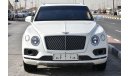 Bentley Bentayga GCC LUXURY  V-12 ( CLEAN CAR WITH WARRANTY )