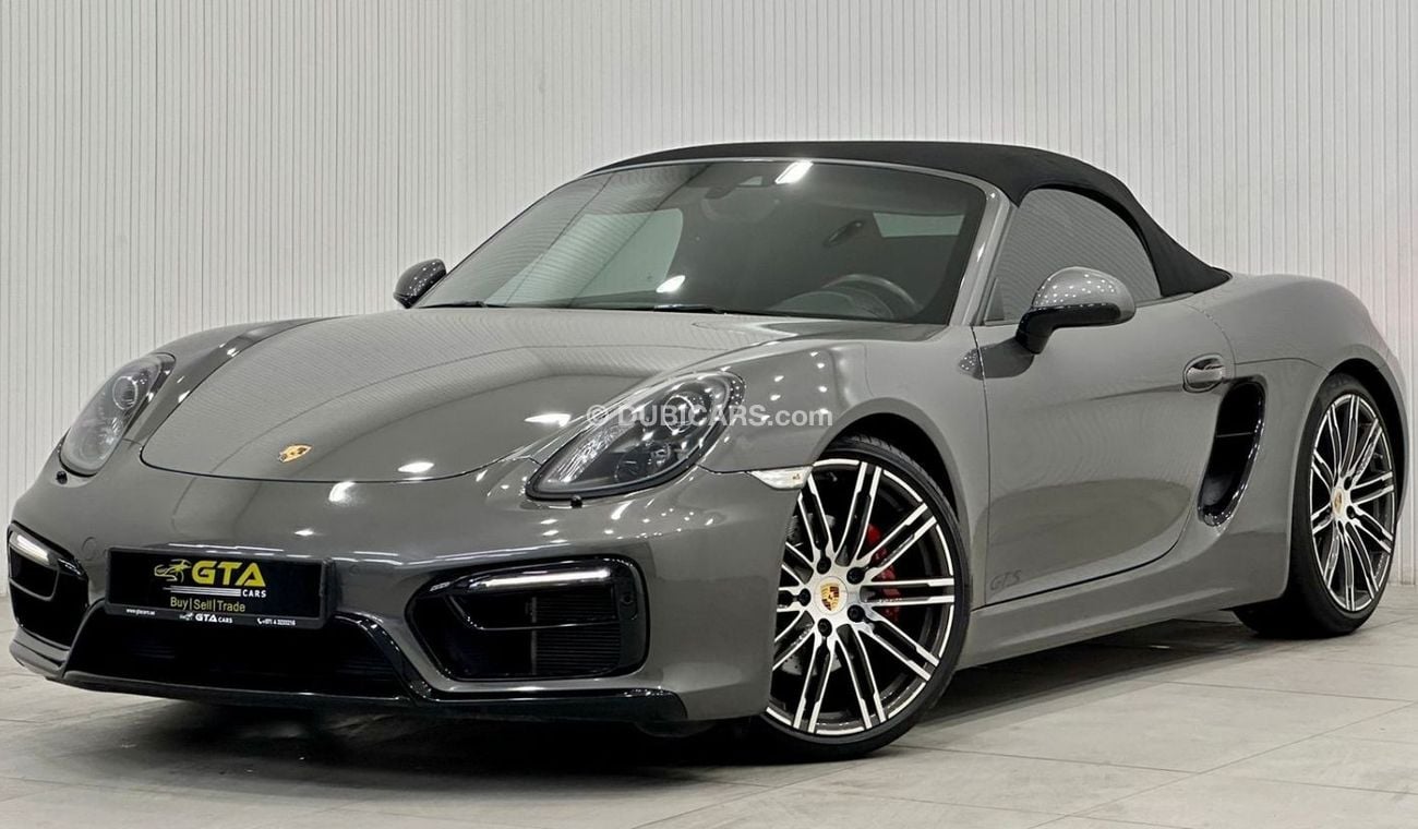 Porsche 718 Boxster 2016 Porsche Boxster GTS, Full Service History, Warranty, GCC
