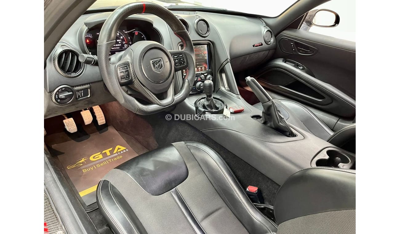 دودج فايبر 2017 Dodge Viper Srt10, ( ACR Body Kit ), Dodge Warranty-Service History, GCC