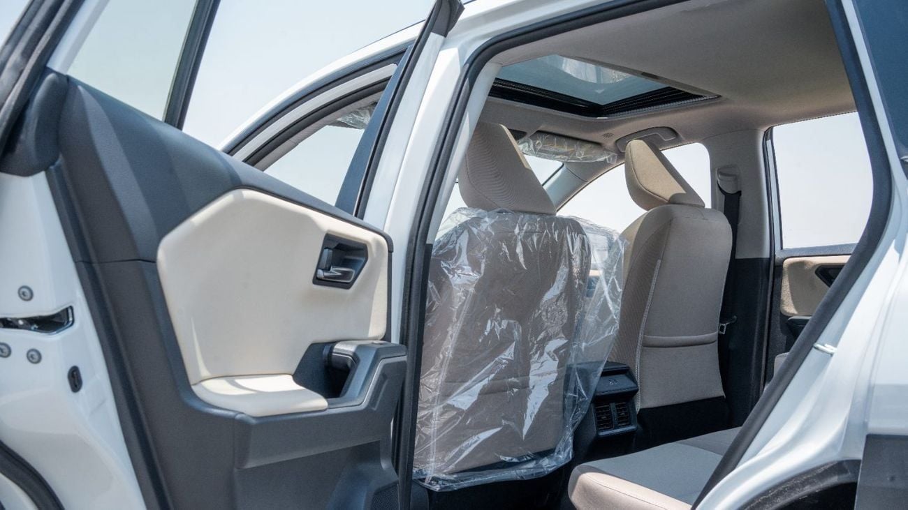 تويوتا راف ٤ GXR HEV 2026 Toyota Rav4 XLE 2.5L AT Hybrid (White-Beige)
