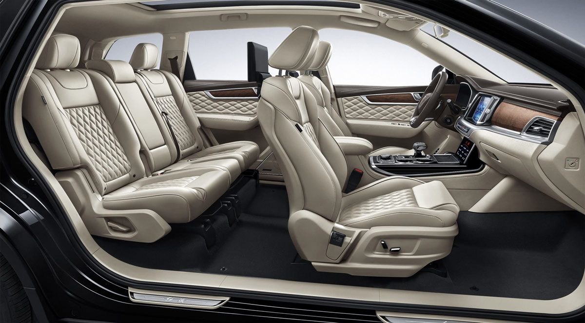 HONGQI HS9 interior - Seats