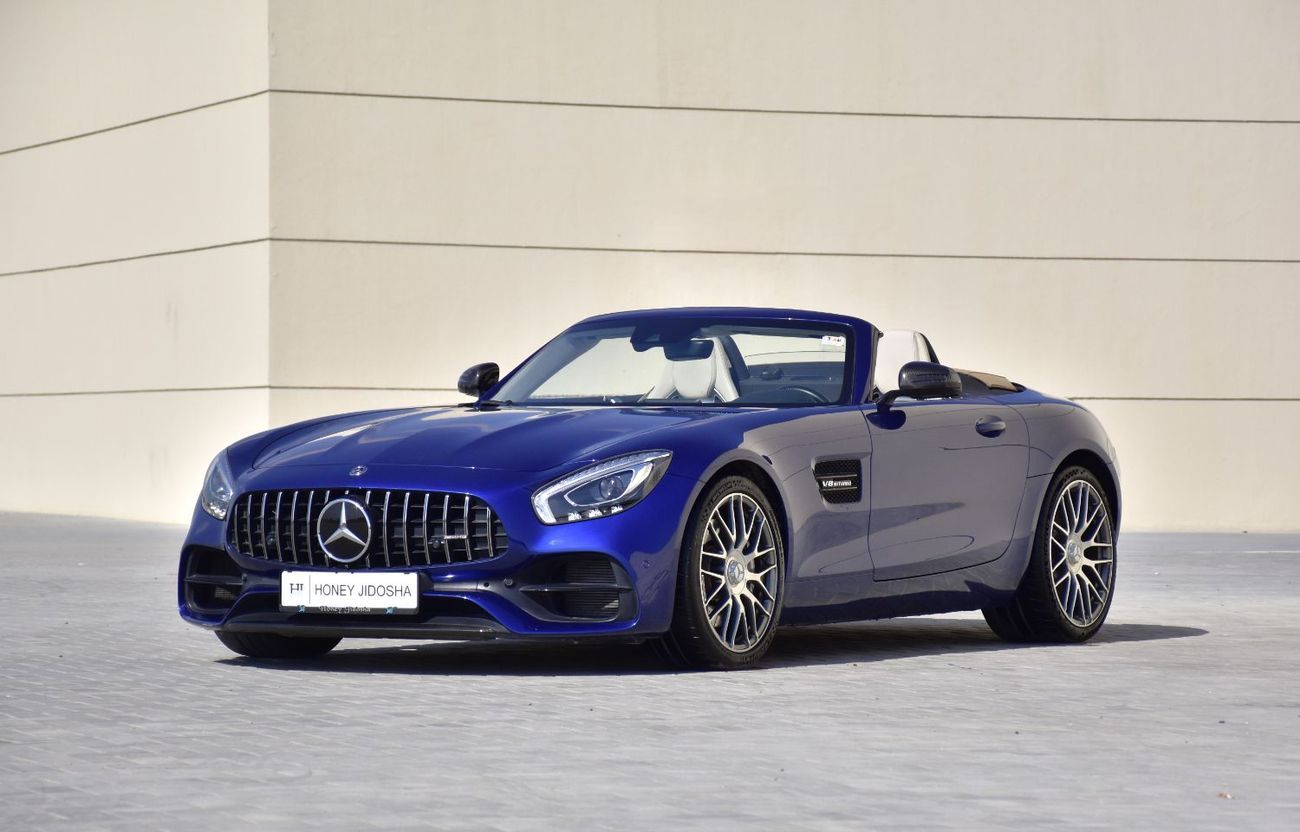 Mercedes-Benz AMG GT EXCELLENT DEAL for our Mercedes Benz AMG GT ( 2018 Model ) in Blue Color GCC Specs