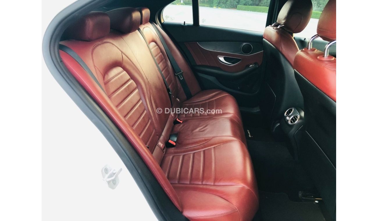 Mercedes-Benz C 200 AMG Pack MODEL 2016 GCC car perfect condition inside and outside low mileage full electric control s