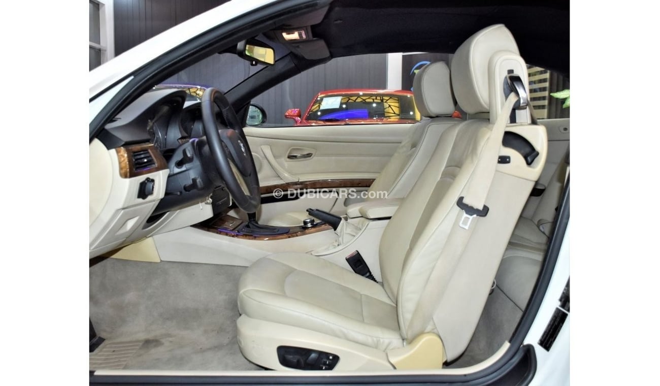 BMW 320i EXCELLENT DEAL for our BMW 320i Convertible ( 2008 Model ) in White Color GCC Specs