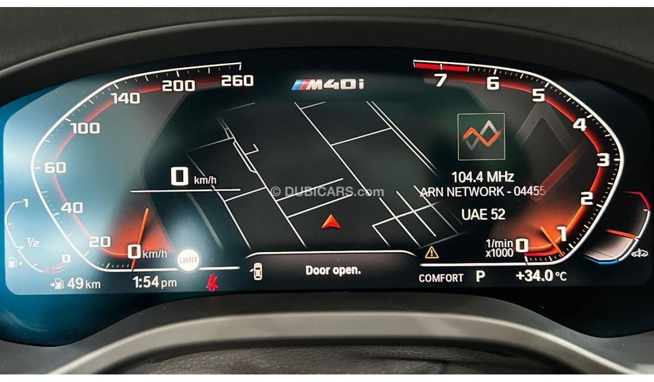 BMW X4 2021 BMW X4 M40i, August 2025 BMW Warranty + Service Pack, Full Options, Low Kms, GCC