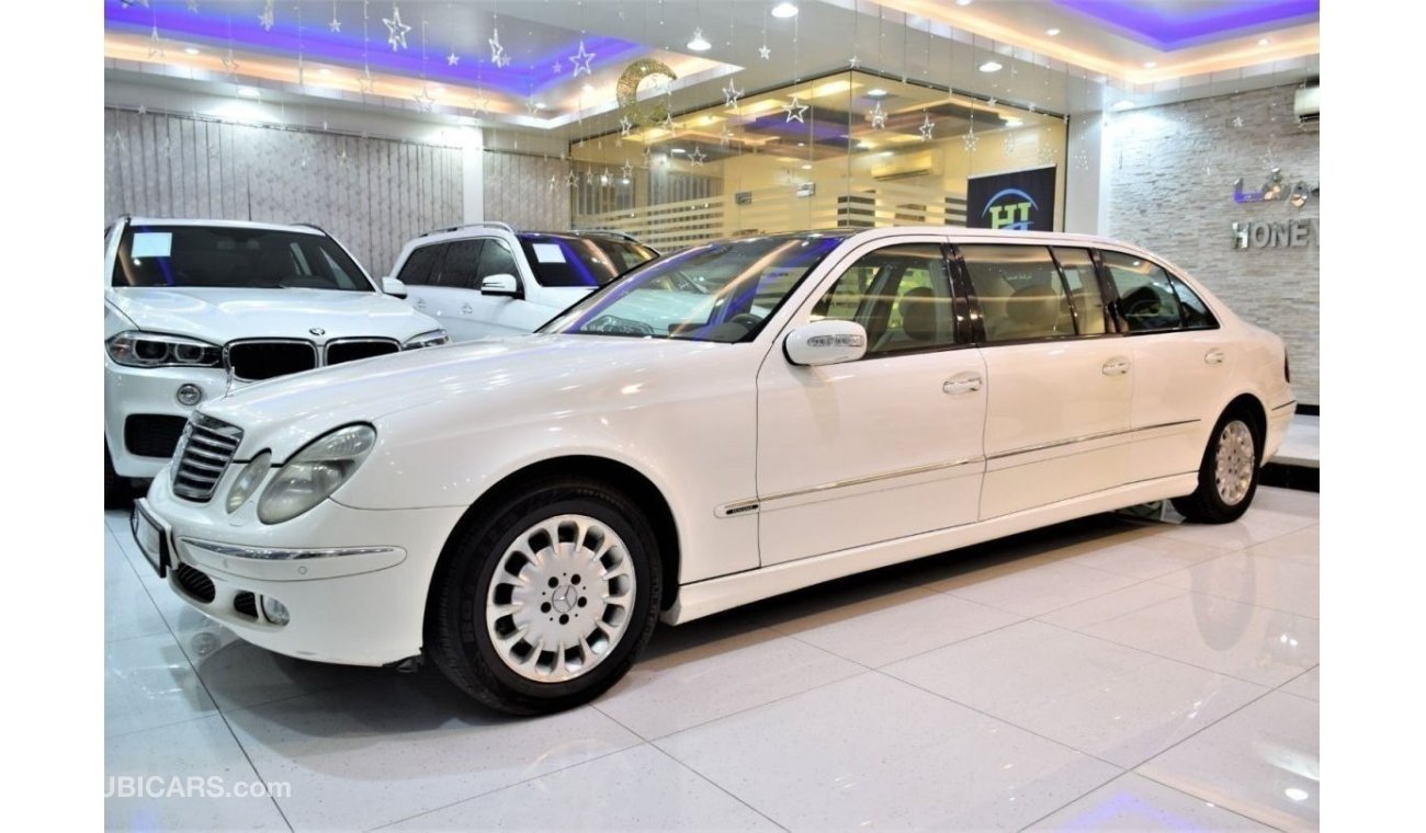 مرسيدس بنز E 320 EXCELLENT DEAL for our Mercedes Benz E320 ELEGANCE ( LIMOUSINE ) 2003 Model!! in White Color! GCC Sp