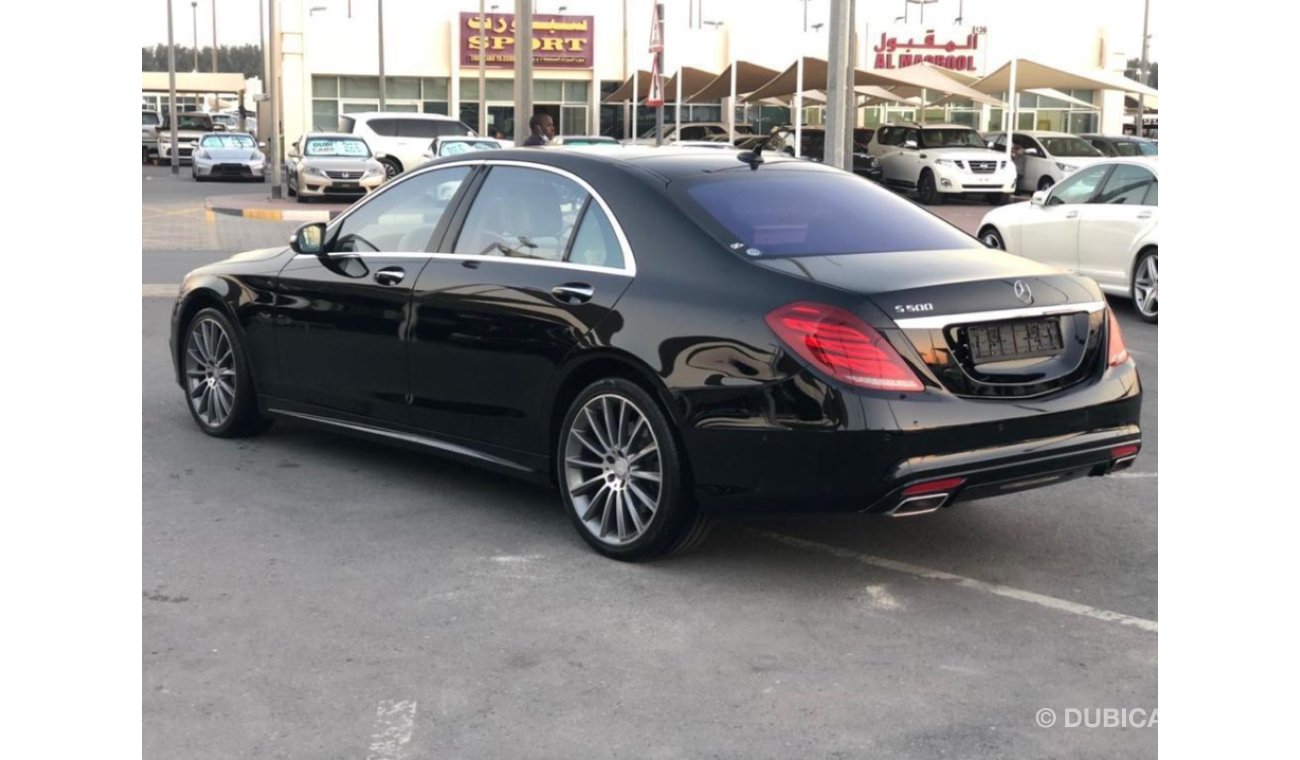 مرسيدس بنز S 500 موديل 2015 خليجي فل مواصفات 3كبسات بانوراما ومثبت سرعه وتحكم كهربي كامل ونظام صوت ممتاز وكاميرا خلفي