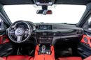 BMW X6 35i M Sport 3.0L X-Drive-MSport-GCC-Pearl White-Premium Red Leather Interior-M Sports Seats