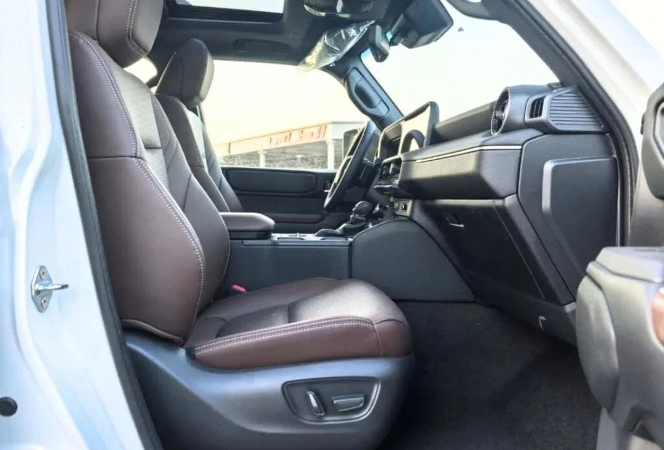 تويوتا برادو TOYOTA PRADO TURBO| 2.4L V4  PETROL | POWER WITH LEATHER SEATS | SUNROOF | FULL OPTION | MY2025