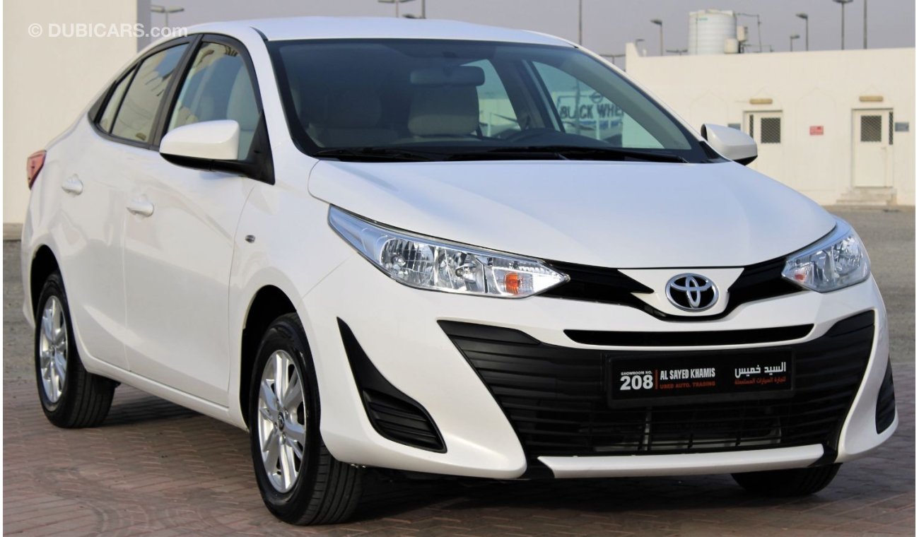 Toyota Yaris Toyota Yaris 2019 GCC, in excellent condition, without accidents, very clean from inside and outside