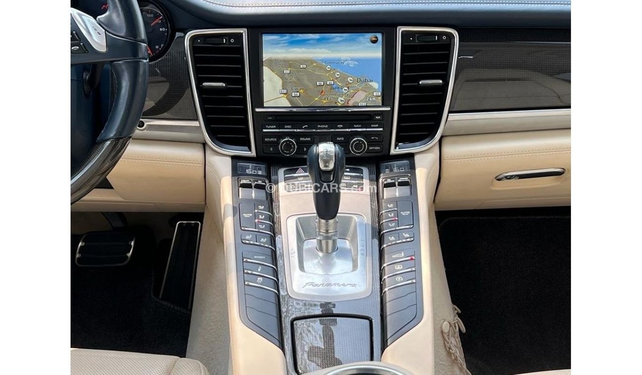 Porsche Panamera PORSCHE PANAMERA 4S 2012 GCC CARBON FIBER LOW MILEAGE WITH ONE YEAR WARRANTY
