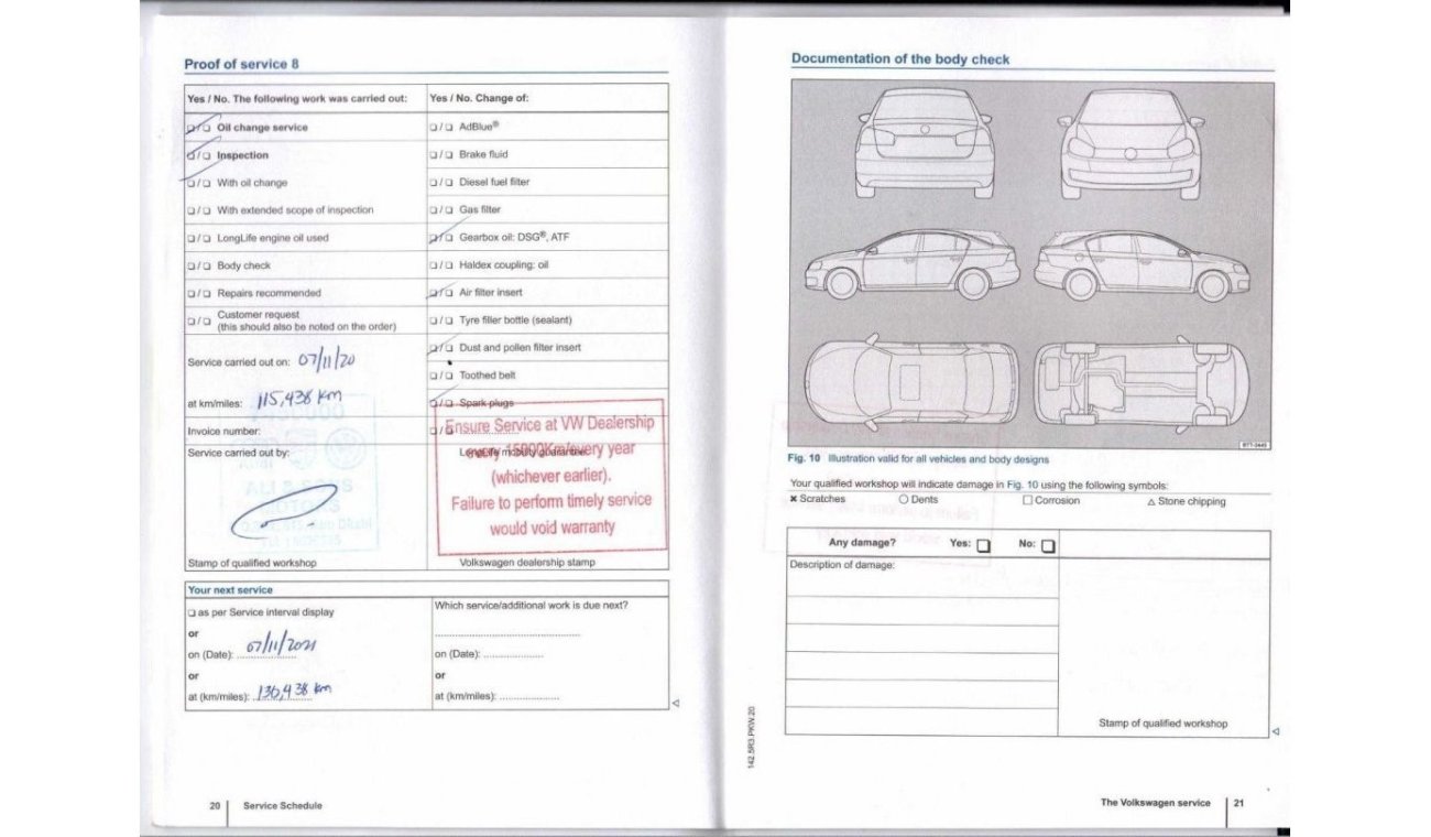 Volkswagen Jetta Trendline S Jetta 2.0L | GCC Specs | Full Service Records - Agency | Excellent Condition | Single Ow