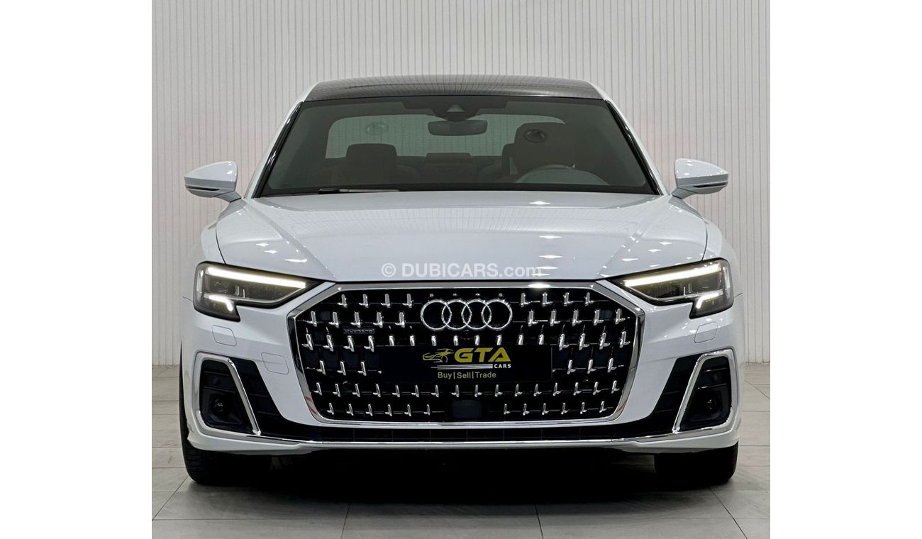 Audi A8 2023 Audi A8L 55 TFSI Quattro, Nov 2025 Audi Warranty, Nov 2027 Audi Service Pack, Low Kms, GCC