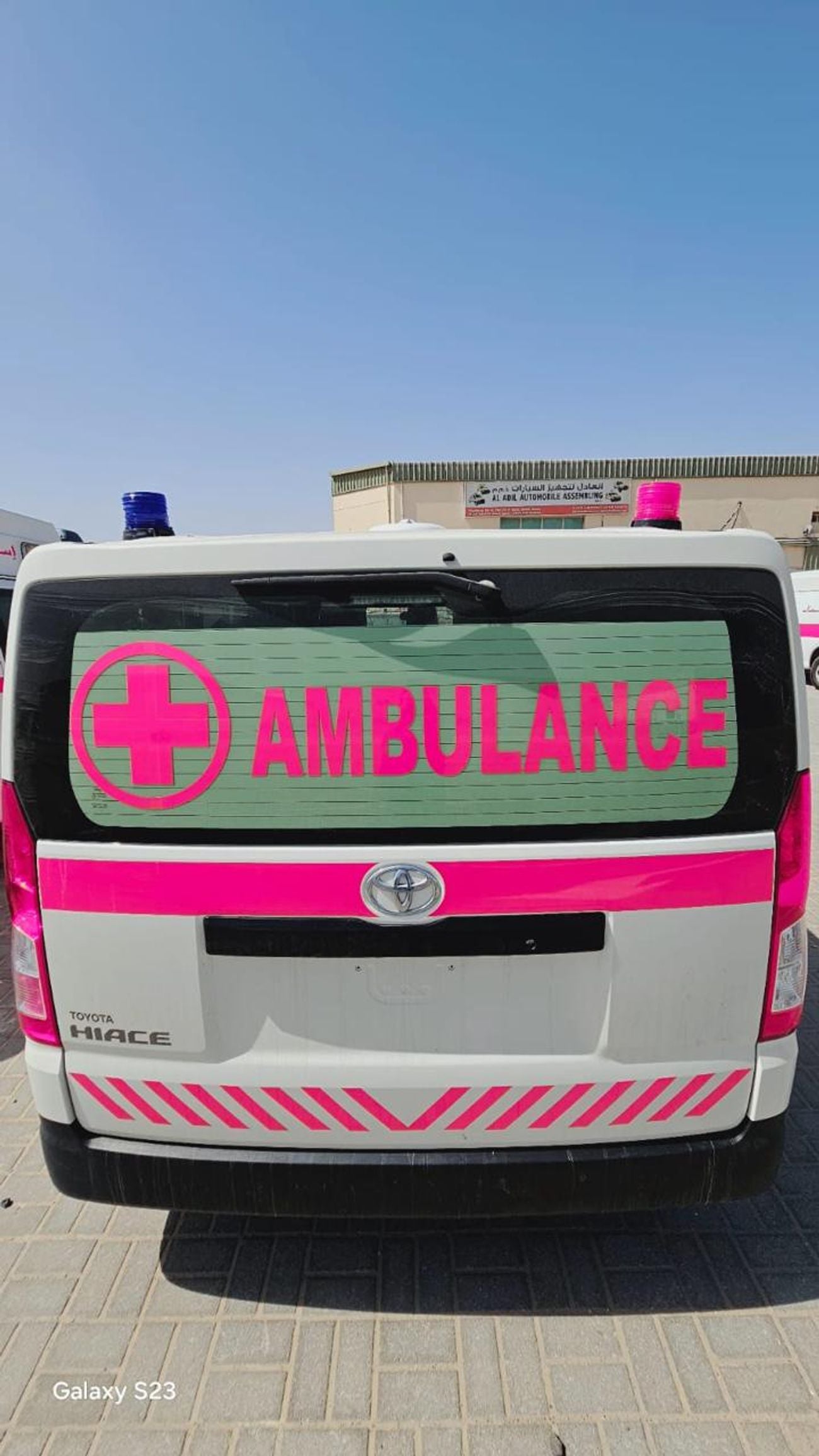 تويوتا هاياس 2026 Toyota Hiace 3.5L MT Petrol Standard Roof Van (Ambulance)