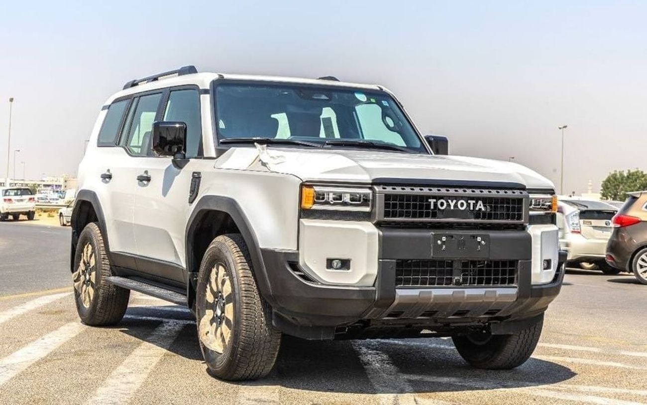 تويوتا برادو Adventure Mono Tone 2.4T Prado Adventure 2.4L Turbo, 4WD, Leather Seats, Sunroof - 2025 (Export)