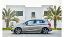 BMW 218i Active Tourer - Sat Nav, Panoramic Sunroof! Full BMW Service History - AED 1,253 Per Month - 0% DP
