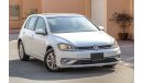 Volkswagen Golf TSI (Comfortline with panoramic sunroof )  2018 GCC under Agency Warranty with Zero Down-Payment.