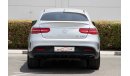 Mercedes-Benz GLE 63 AMG GCC - ASSIST AND FACILITY IN DOWN PAYMENT - 4340 AED/MONTHLY - EMC FULL SERVICE HISTORY