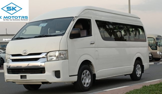 Toyota Hiace `HIGHROOF, 2.7L PETROL, REAR A/C / NO WORK REQUIRED (LOT # 159671)