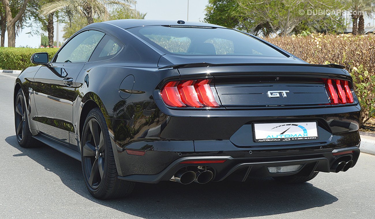 Ford Mustang GT Premium, 5.0-V8 GCC, 0km w/ 3 Years or 100K km Warranty + 60K km Service at Al Tayer