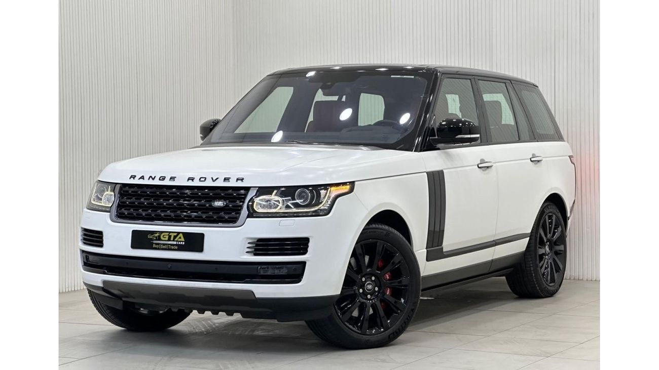 Land Rover Range Rover 2016 Range Rover Vogue SE Supercharged, 2025 Warranty, 2027 GTA Service Pack, Fully Loaded, GCC