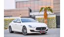 Maserati Ghibli | 3,799 P.M | 0% Downpayment | Perfect Condition | Agency Warranty