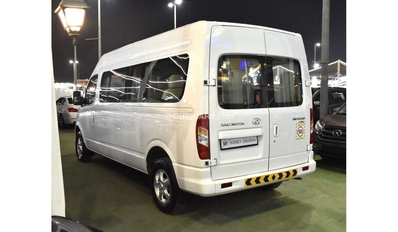 SAIC Maxus EXCELLENT DEAL for our SAIC Motors Maxus V80 ( 2018 Model! ) in White Color! GCC Specs