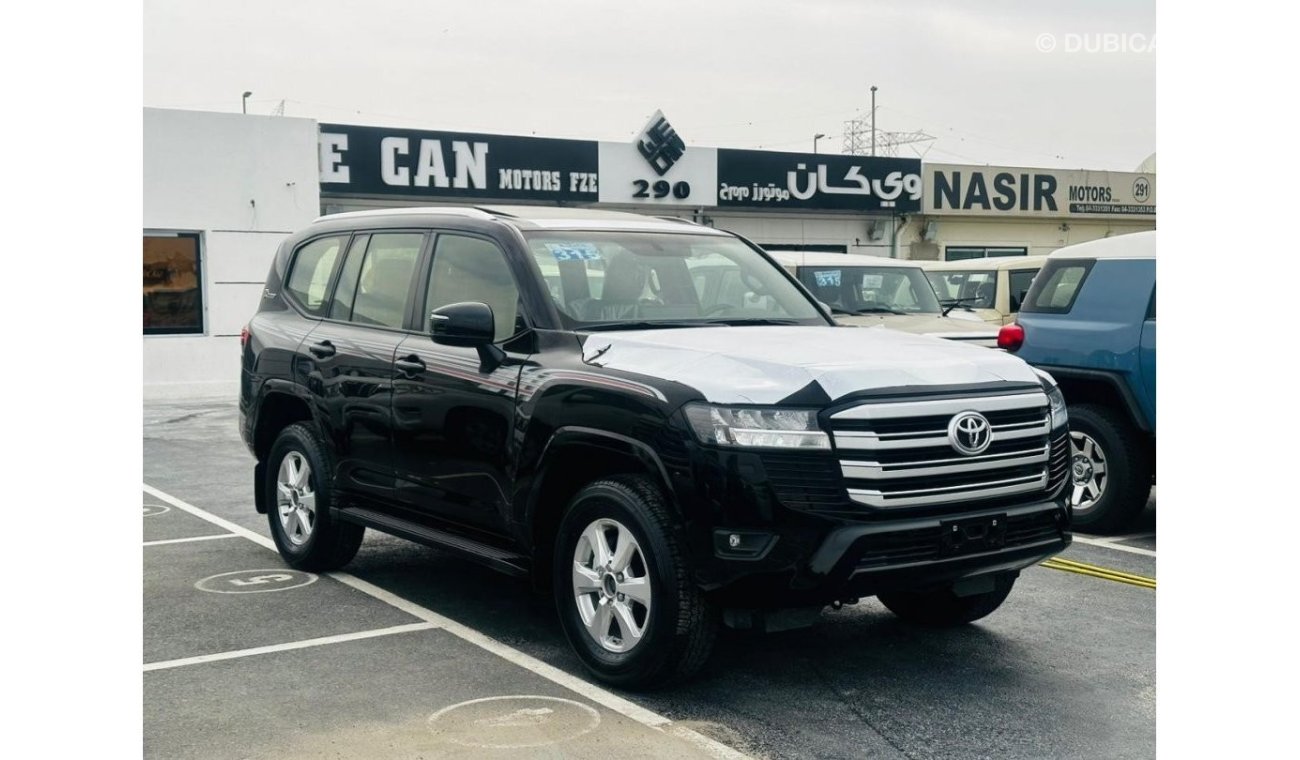 تويوتا لاند كروزر TOYOT LAND CRUISER GXR 3.5 2022 BLACK INTERIOR BLACK