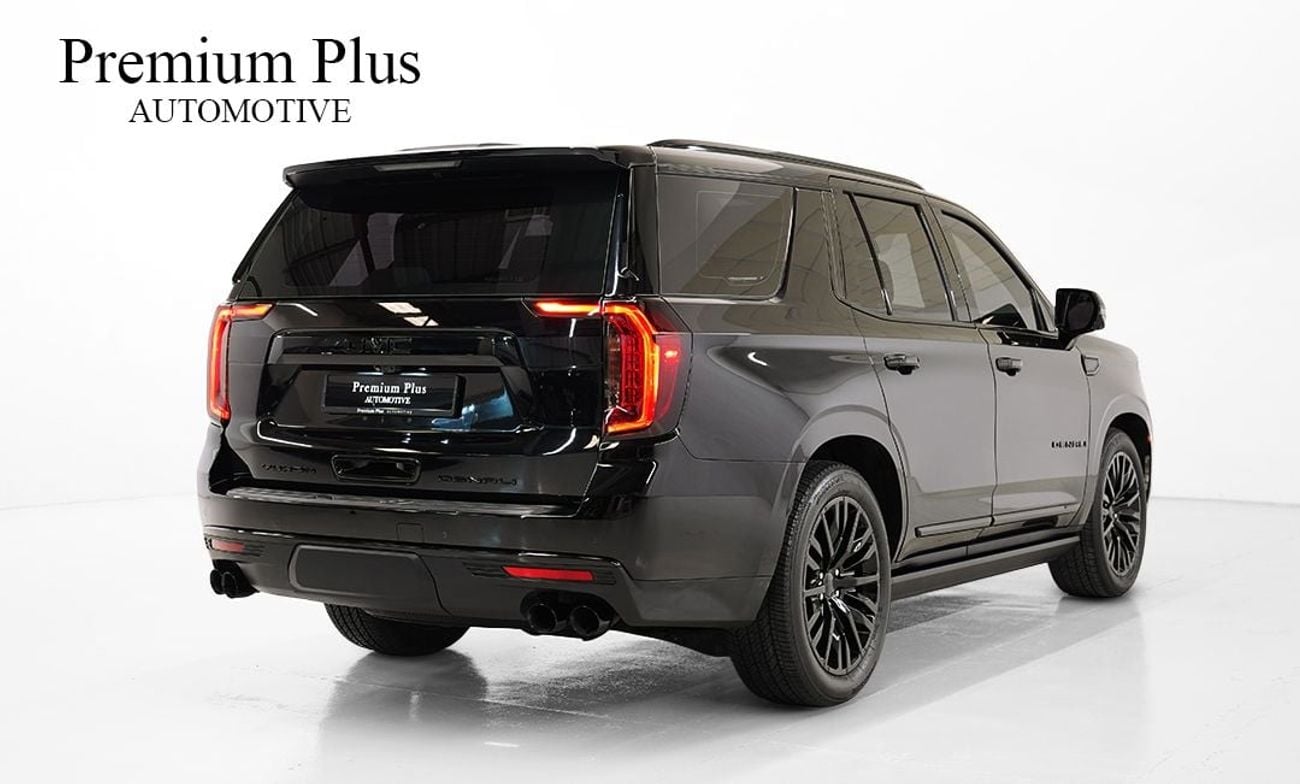 GMC Yukon 6.2 V8 Denali (AWD) 2023 GMC Black Edition, 2028 GMC Warranty + Service Pack, Captain Seats, 7 Seate