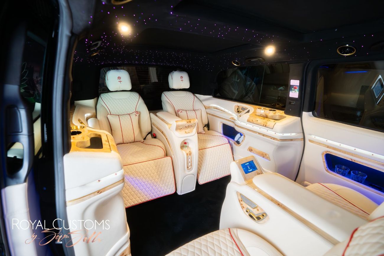 مرسيدس بنز V 300 “LA ROSE” – 1 Of 1 CONCEPT - Handcrafted by ROYAL CUSTOMS in Dubai (Since 2009)