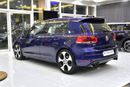 Volkswagen Golf GTI EXCELLENT DEAL for our Volkswagen GTi ( 2013 Model ) in Blue Color GCC Specs