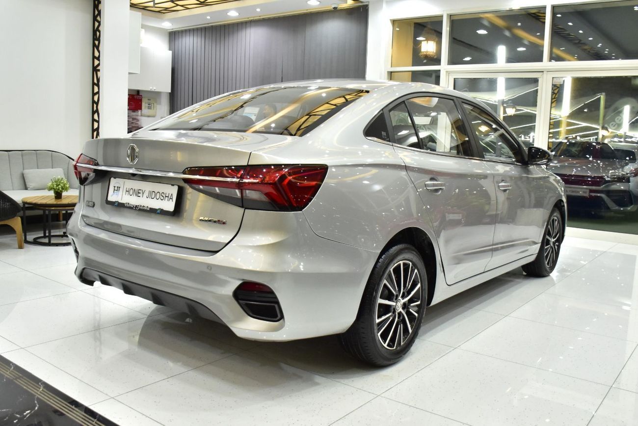 MG 5 LUX EXCELLENT DEAL for our MG 5 ( 2025 Model ) in Silver Color GCC Specs