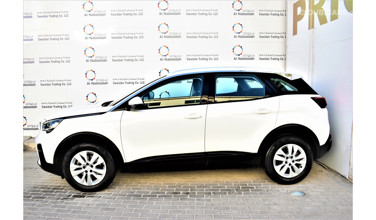 Peugeot 3008 | AED 1565 PM | 1.6L ACTIVE GCC AGENCY WARRANTY