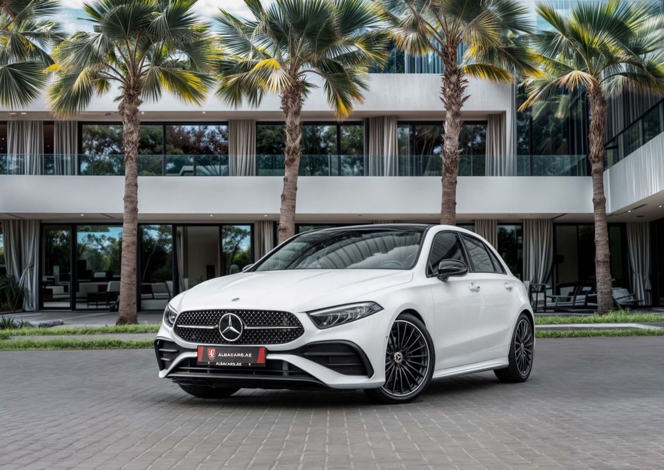 مرسيدس بنز A 200 AMG 2,937 P.M  | 0% Downpayment | A200 AMG NIGHT PACK | AGENCY WARRANTY!