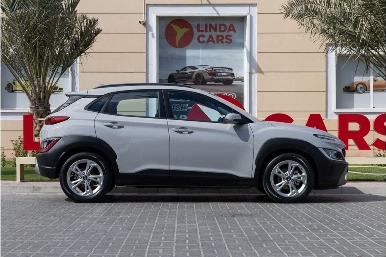 Hyundai Kona Hyundai Kona 2023 GCC under Agency Warranty with Flexible Down-Payment.