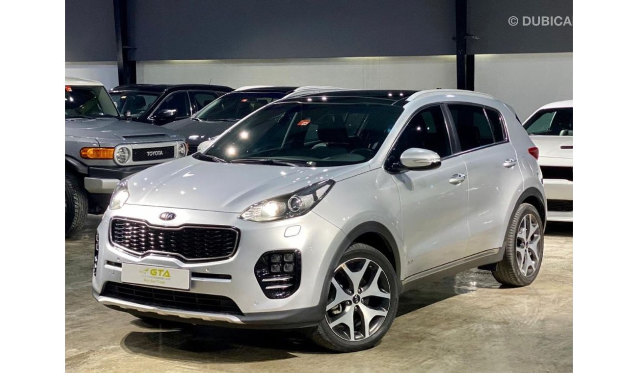 كيا سبورتيج 2017 Kia Sportage GT Line, July 2021 Agency Warranty, Fully Loaded, GCC