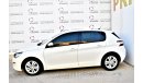 Peugeot 308 1.6L ACTIVE 2016 GCC SPECS