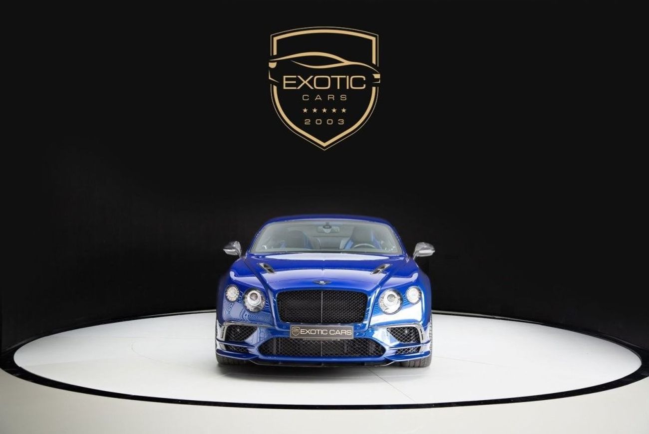 Bentley Continental GT Bentley GT Supersports