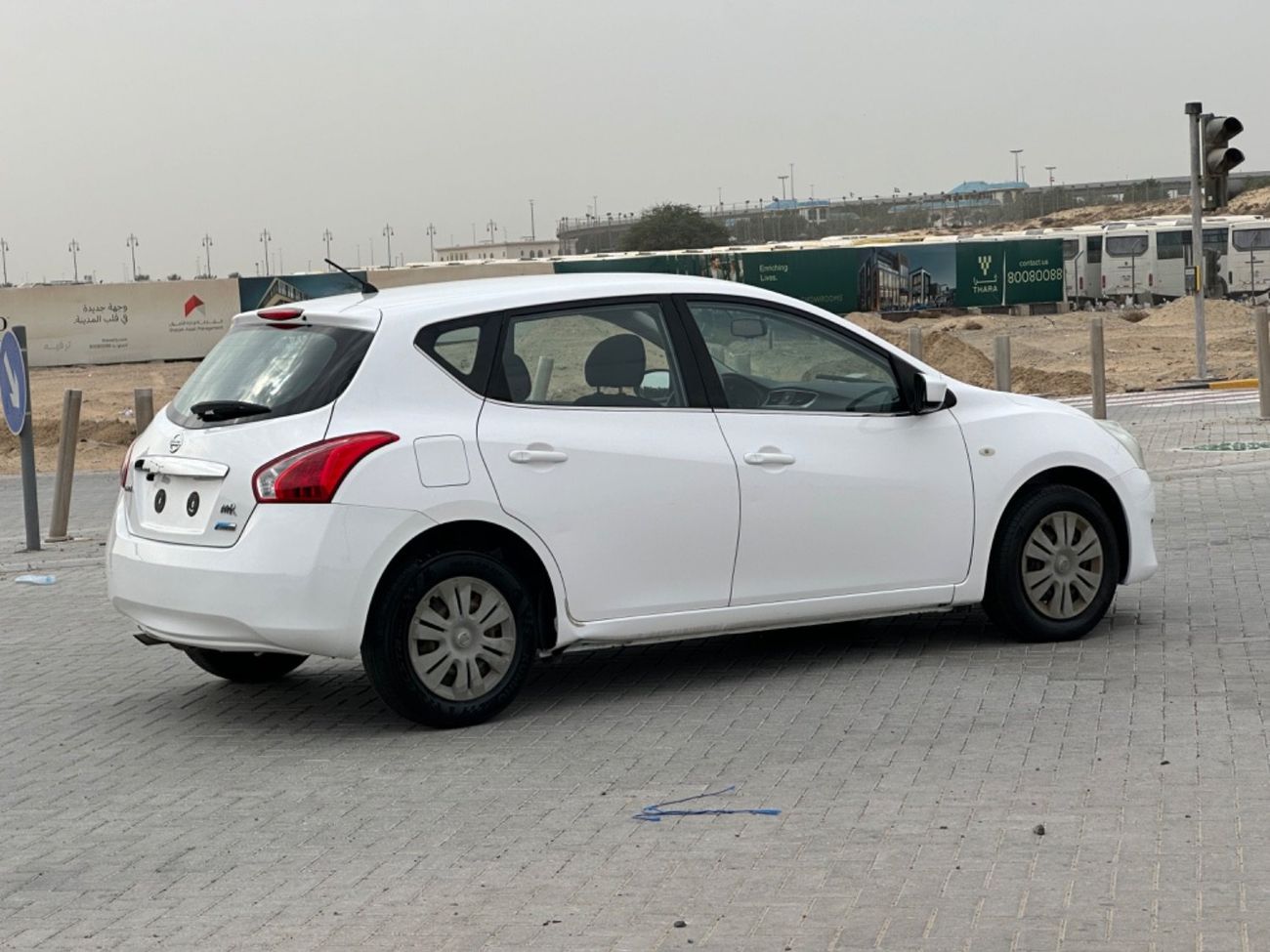 نيسان تيدا موديل 2016 خليجي حاله ممتازه من الداخل و الخارج