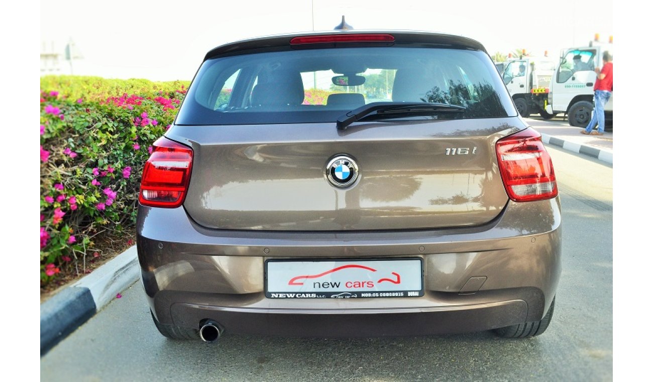 BMW 116i i - ZERO DOWN PAYMENT - 1,115 AED/MONTHLY - 1 YEAR WARRANTY