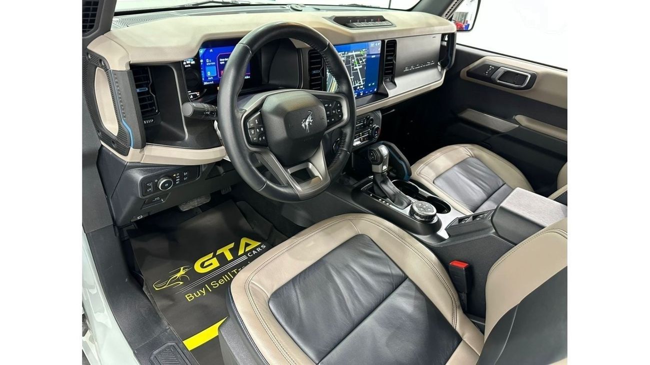 فورد برونكو 2022 Ford Bronco Wildtrak Sasquatch, August 2028 Ford Warranty + Service Pack, Full Options, GCC