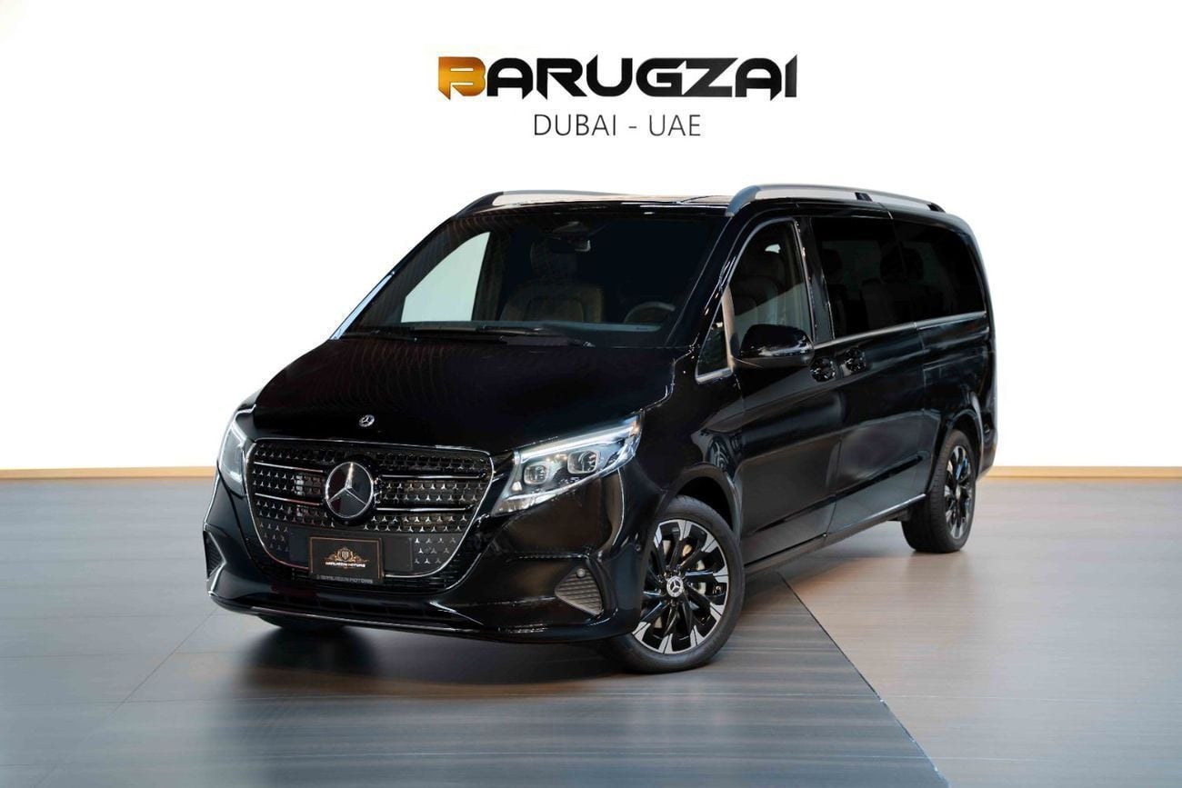 Mercedes Benz V300 AVANTGARDE Original Mercedes VIP Captain Seats | Including TV partition and PlayStation 5
