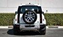 Land Rover Defender P400 V6 / Warranty and Service Contract / GCC Specifications