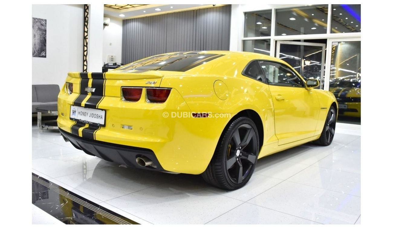 Chevrolet Camaro EXCELLENT DEAL for our Chevrolet Camaro RS ( 2012 Model ) in Yellow Color GCC Specs