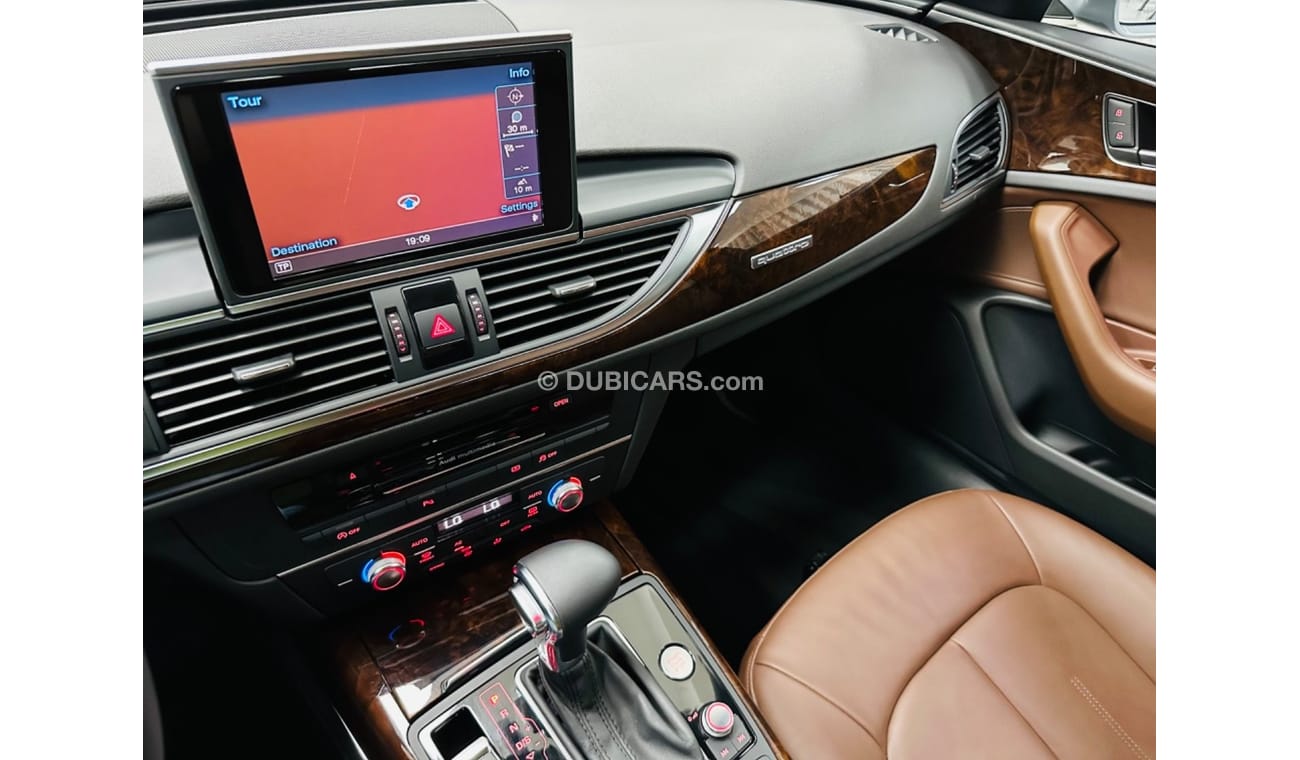 Audi A6 TFSI quattro GCC .. Low Milegea .. Perfect Condition .. V6 .. Original Paint .. 2,8